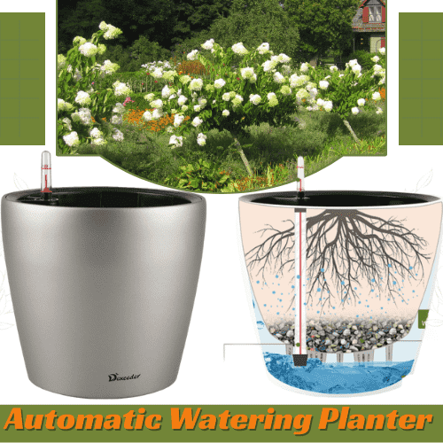 Futuristic gardening solutions- Automatic Watering Planter