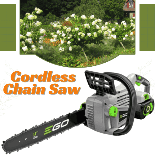 High-tech gardening gear- ChainSaw