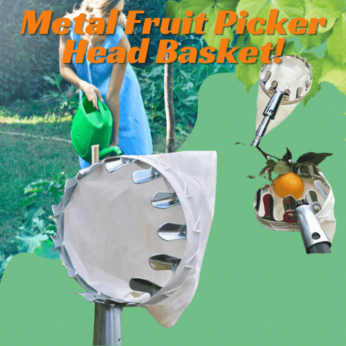 Eco-friendly gardening technology - Fruit picker head basket