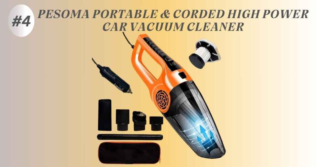 Handheld car vacuum cleaner